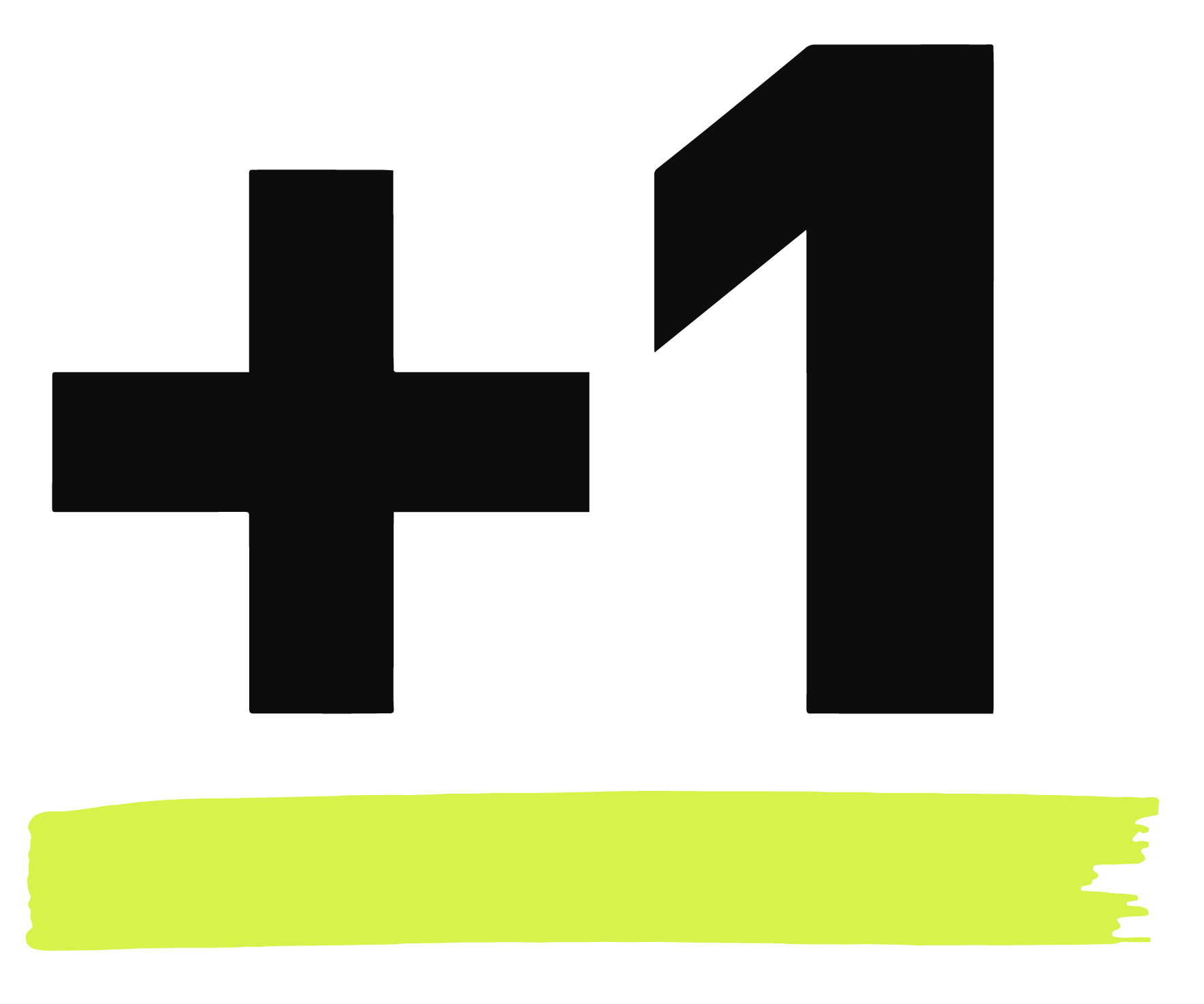 +1